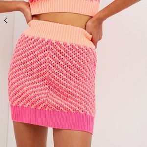 For Love and Lemons Jacinda Mini Skirt small